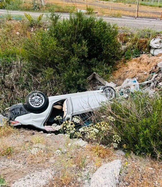 ERZURUM (AA) – Erzurum'da şarampole devrilen otomobilin sürücüsü hayatını kaybetti.
