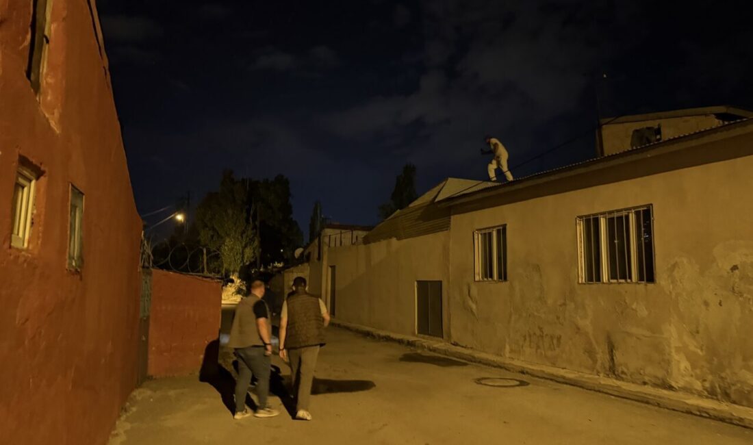 ERZURUM (AA) – Erzurum'da mahallelinin yardımıyla metruk binalarda ve çatı