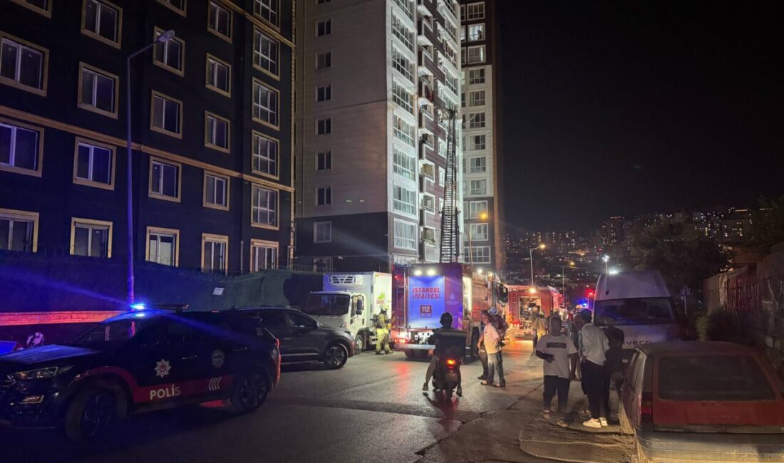 İSTANBUL (AA) – Esenyurt'ta bir sitede bulunan 14 katlı binadaki