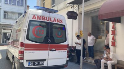 ESKİŞEHİR (AA) – Eskişehir'in Odunpazarı ilçesinde hamamın havuzunda hareketsiz halde