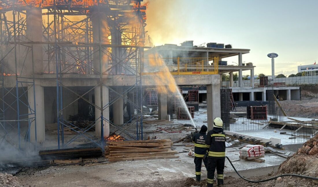 ESKİŞEHİR (AA) – Eskişehir'in Tepebaşı ilçesinde yapımı devam eden bir