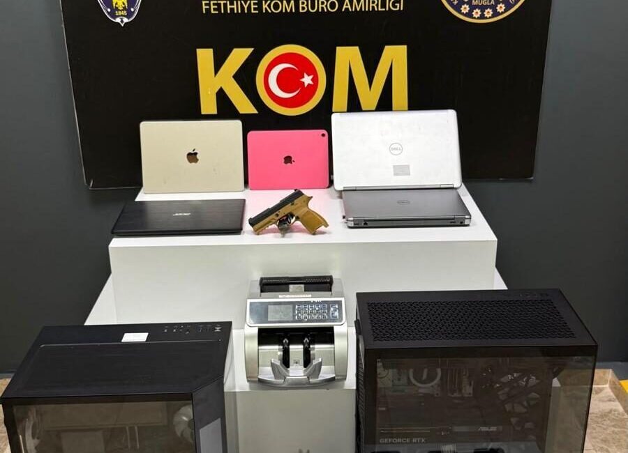 MUĞLA (AA) – Muğla'nın Fethiye ilçesinde düzenlenen yasa dışı bahis