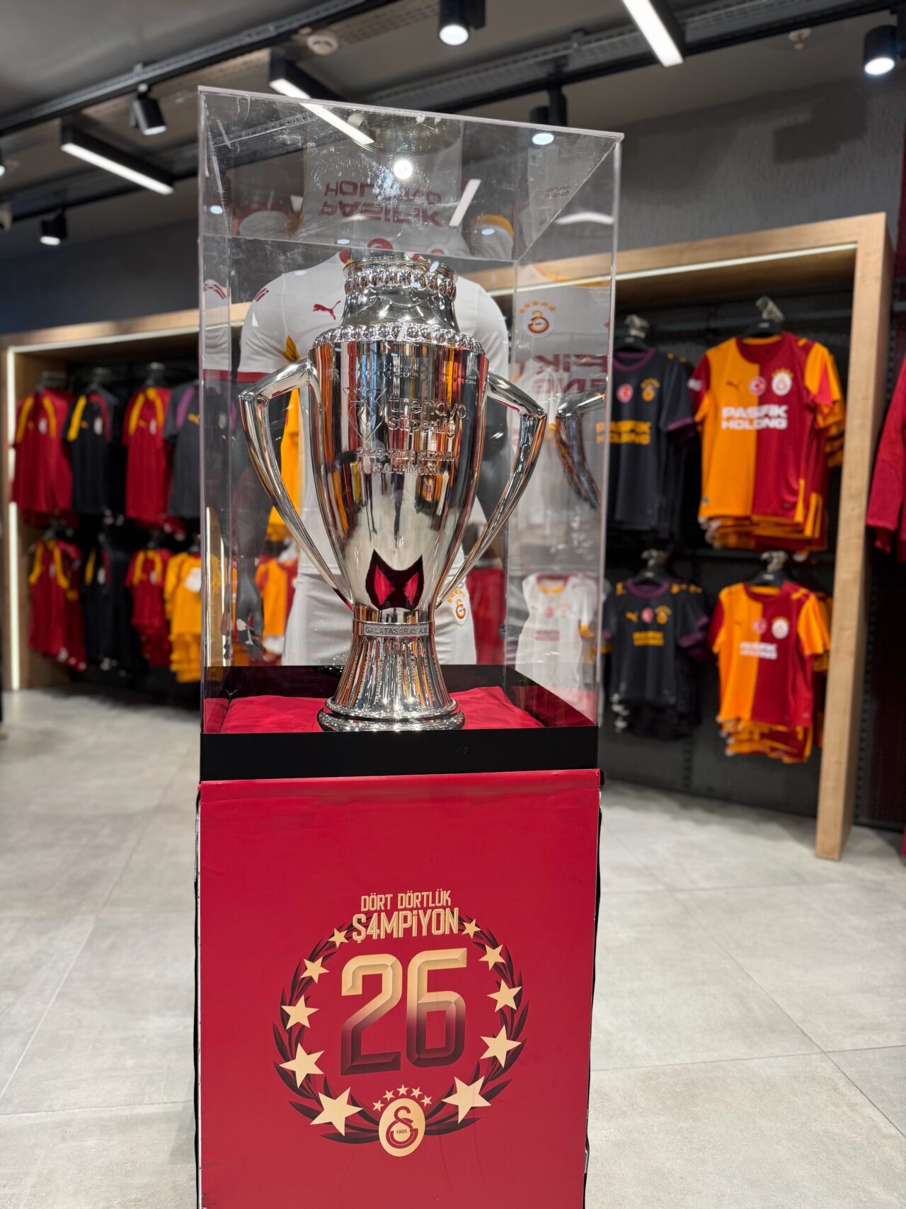 MARDİN (AA) – Trendyol Süper Lig'de 2025-2026 sezonu şampiyonu Galatasaray'ın