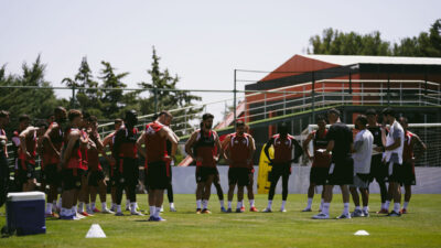 GAZİANTEP (AA) – Trendyol Süper Lig ekiplerinden Gaziantep FK'de futbolcular,
