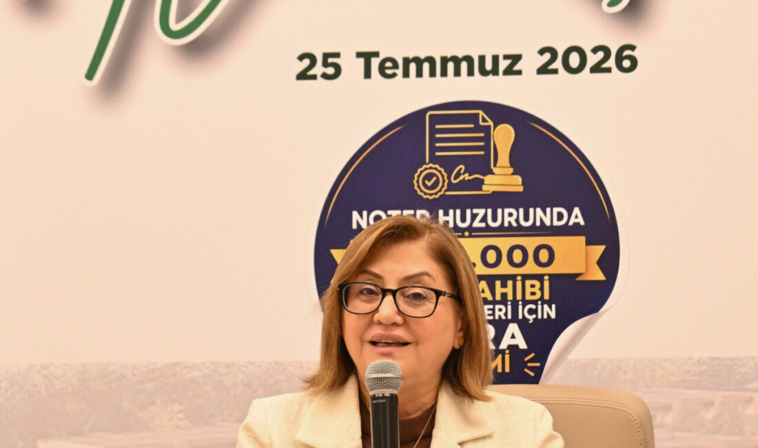 GAZİANTEP (AA) – Gaziantep'te, Bahçelievler Projesi kapsamında ilk 500 hak