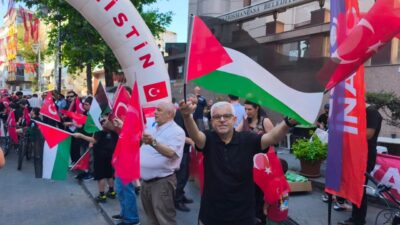 İSTANBUL (AA) – Anadolu Gençlik Derneği (AGD) Gaziosmanpaşa Şubesince, Filistin'e