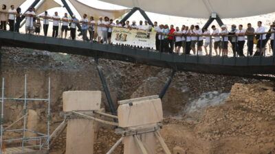 ŞANLIURFA (AA) – UNESCO Dünya Mirası Listesi'nde yer alan Göbeklitepe'yi