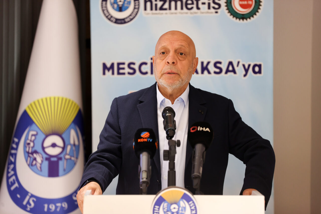 - "Filistin ile ilgilenmek HAK-İŞ'in temel sorumluluklarından biridir. Kırmızı çizgimizdir"