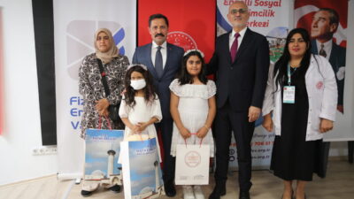 HATAY (AA) – Hatay'da 9 yaşındaki Deniz Güzel'in bağışladığı saçlarından