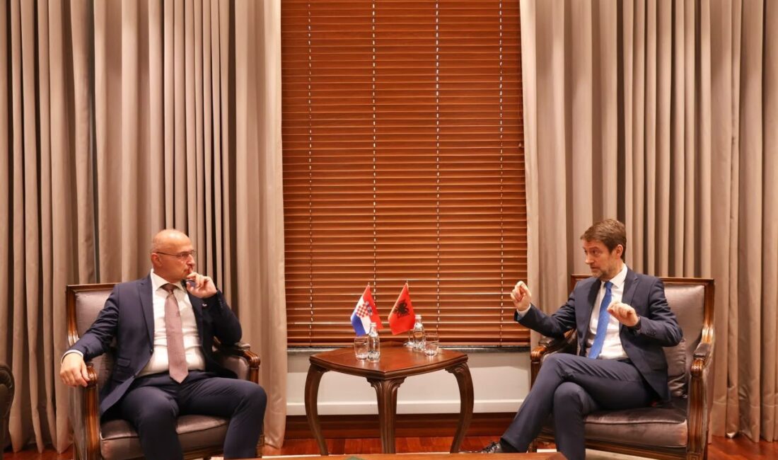 TİRAN (AA) – Hırvatistan Dış ve Avrupa İşleri Bakanı Gordan