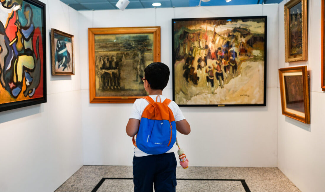 İSTANBUL (AA) – İş Sanat Anadolu Sergileri kapsamında hazırlanan "Coşku"