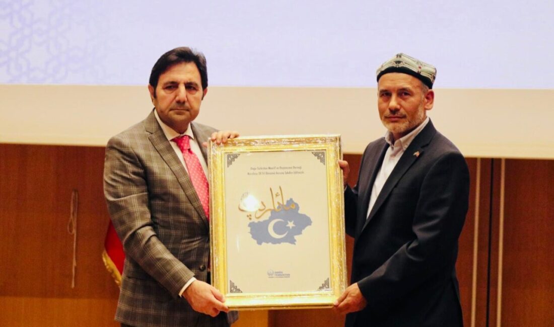 İSTANBUL (AA) – Doğu Türkistan Maarif ve Dayanışma Derneği tarafından