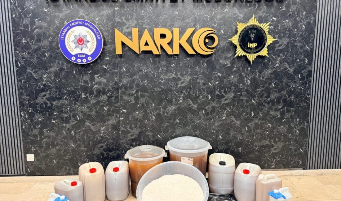 İSTANBUL (AA) – İstanbul'da 239 kilo 150 gram sentetik uyuşturucunun