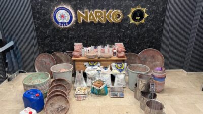 İSTANBUL (AA) – İstanbul'da düzenlenen operasyonda 11 ton 500 kilogram