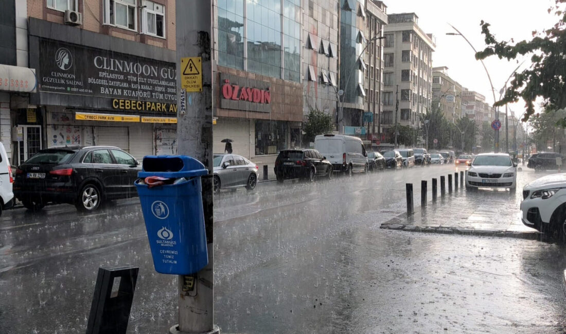 İSTANBUL (AA) – İstanbul'un bazı ilçelerinde sabah saatlerinde sağanak etkili