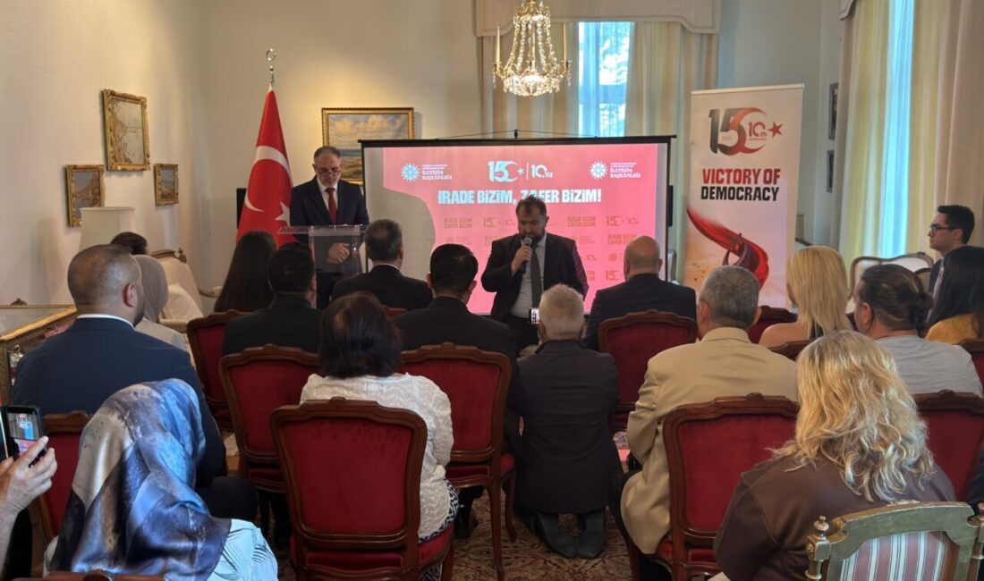 STOCKHOLM (AA) – İsveç'in başkenti Stockholm'de, 15 Temmuz hain darbe