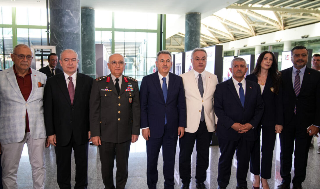 İZMİR (AA) – İzmir'de, Cumhurbaşkanlığı İletişim Başkanlığı ile 15 Temmuz