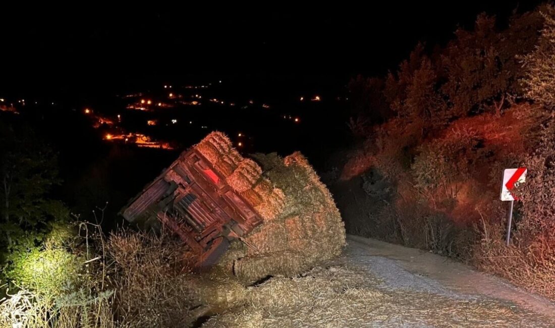 İZMİR (AA) – İzmir'in Kiraz ilçesinde traktörün devrilmesi sonucu sürücü