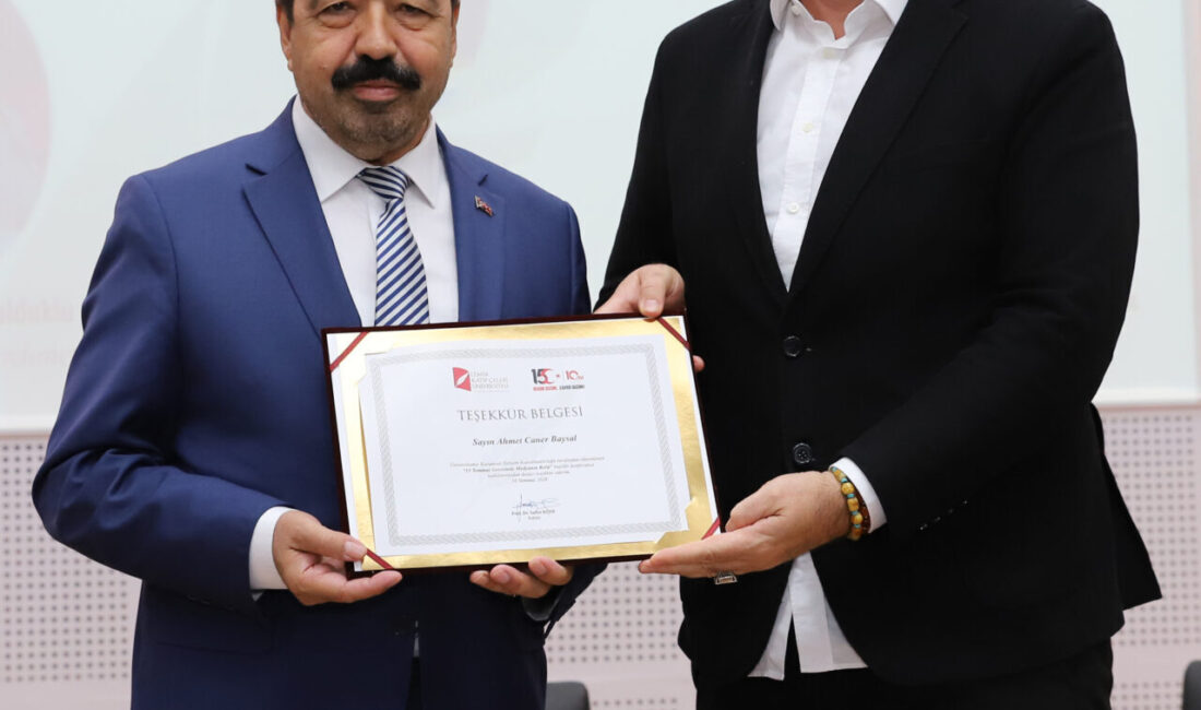 İZMİR (AA) – İzmir Katip Çelebi Üniversitesince (İKÇÜ), 15 Temmuz