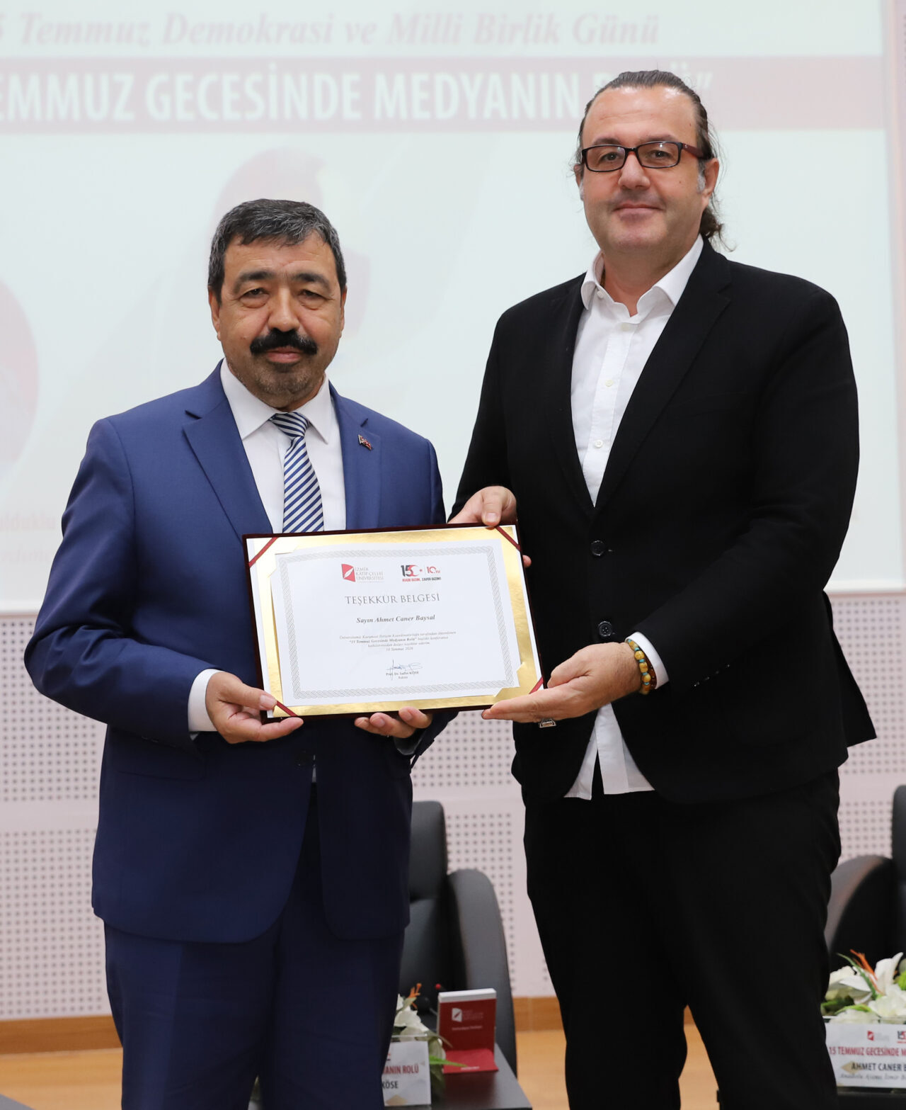 İZMİR (AA) – İzmir Katip Çelebi Üniversitesince (İKÇÜ), 15 Temmuz