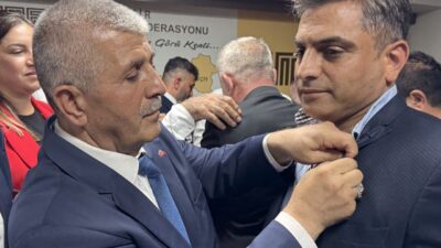 İZMİR (AA) – İzmir'de Mardinliler Federasyonu üyesi 278 kişi, MHP'ye