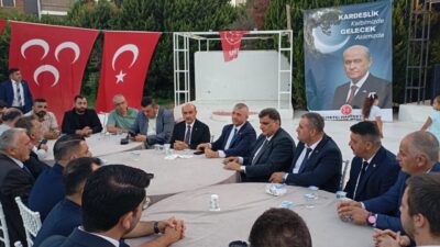 İZMİR (AA) – İzmir'in Torbalı ilçesinde Milliyetçi Hareket Partisi'ne (MHP)