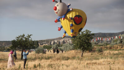 NEVŞEHİR (AA) – Nevşehir'de bu yıl yedincisi düzenlenen "Kapadokya Balon