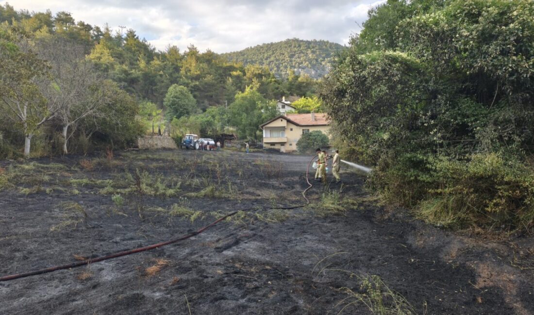 KARABÜK (AA) – Karabük'te otluk alanda çıkan yangın söndürüldü. Burunsuz