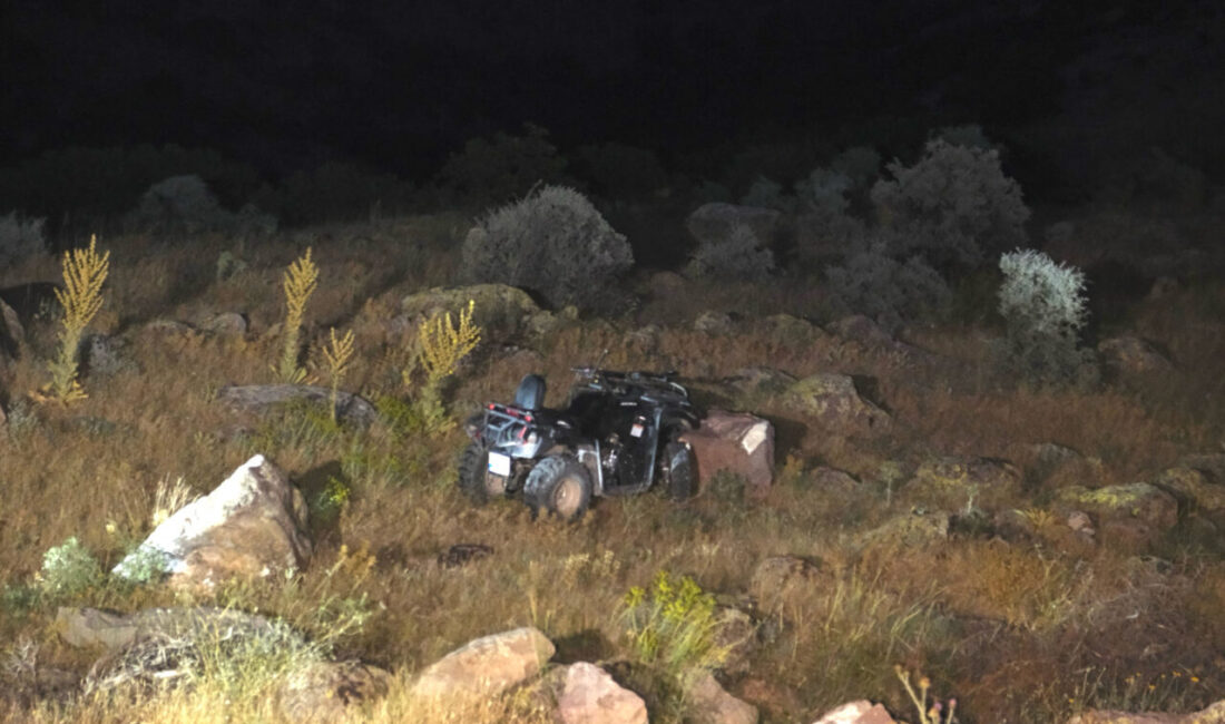 KARAMAN (AA) – Karaman'da ATV'nin uçuruma devrilmesi sonucu 1 kişi