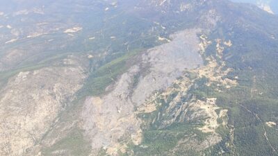 ANTALYA (AA) – Antalya'nın Kaş ilçesinde çıkan yangında zarar gören