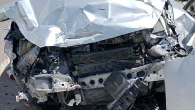 KAYSERİ (AA) – Kayseri'nin Bünyan ilçesinde iki otomobilin çarpışması sonucu