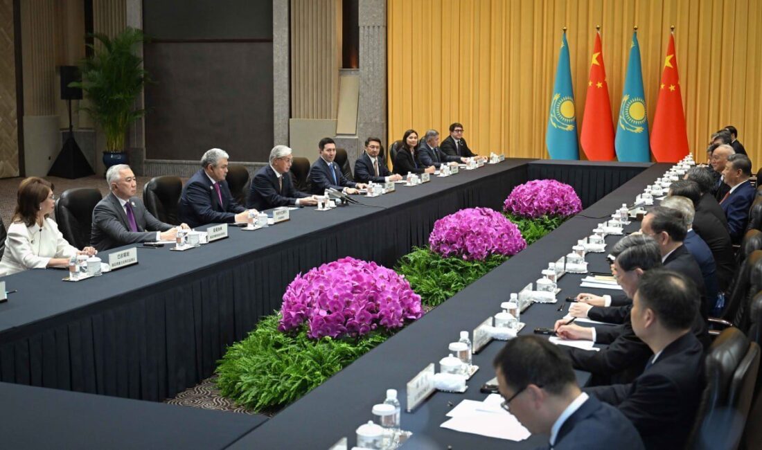 ASTANA (AA) – Kazakistan Cumhurbaşkanı Kasım Cömert Tokayev ile Çin