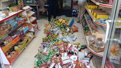 KİLİS (AA) – Kilis'te zabıta ekipleri tarafından gerçekleştirilen market denetiminde