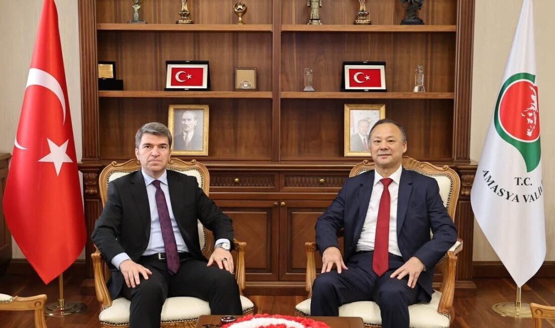 AMASYA (AA) – Kırgızistan'ın Ankara Büyükelçisi Ruslan Kazakbaev, çeşitli temaslarda