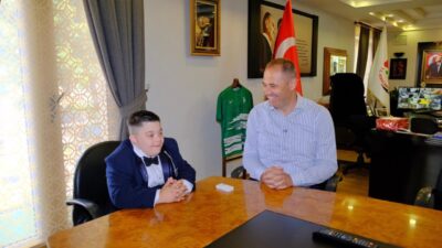 KIRKLARELİ (AA) – Kırklareli Belediye Başkanı Derya Bulut, 13 yaşındaki