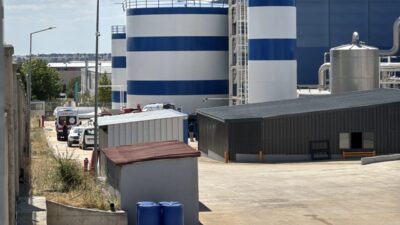 KIRKLARELİ (AA) – Kırklareli'nde bir içecek üretim fabrikasında meydana gelen