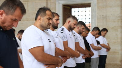 EDİRNE (AA) – 665. Tarihi Kırkpınar Yağlı Güreşleri’ne katılmak üzere