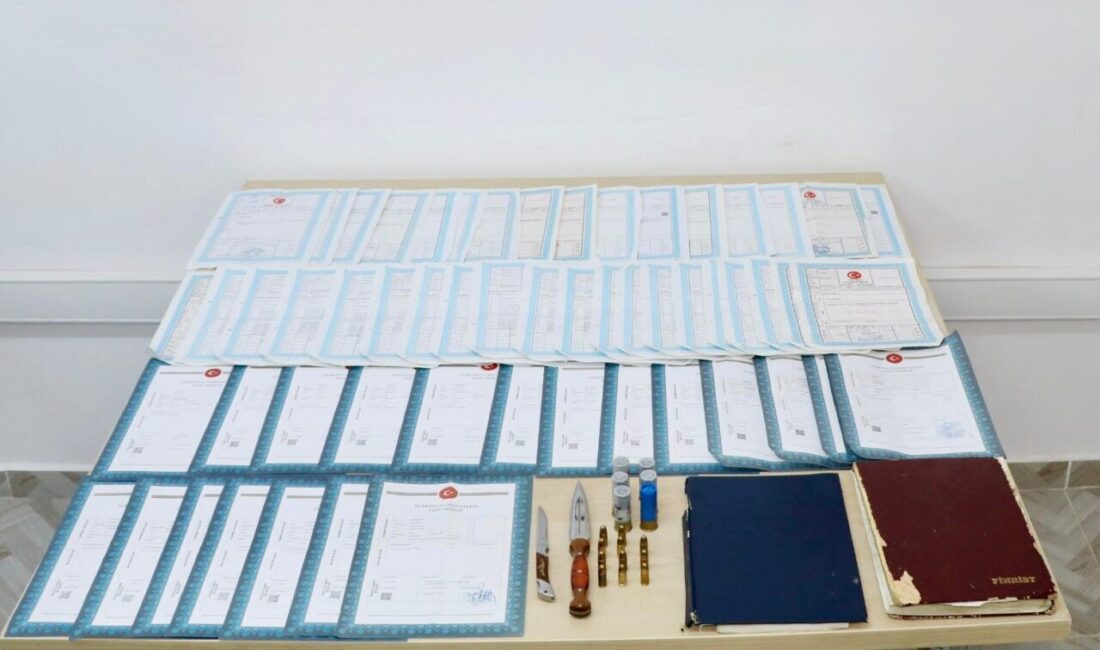 KIRŞEHİR (AA) – Kırşehir'de düzenlenen operasyonda "tefecilik" yaptıkları iddiasıyla gözaltına