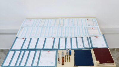 KIRŞEHİR (AA) – Kırşehir'de düzenlenen operasyonda "tefecilik" yaptıkları iddiasıyla gözaltına