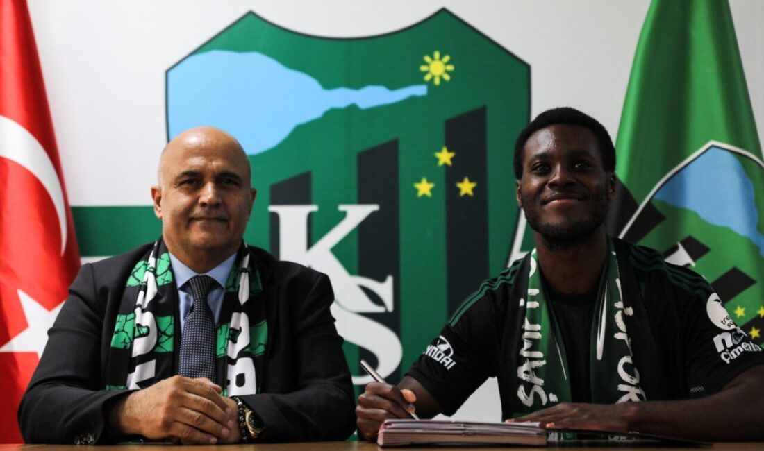 KOCAELİ (AA) – Kocaelispor, Demokratik Kongo Cumhuriyeti asıllı Alman futbolcu