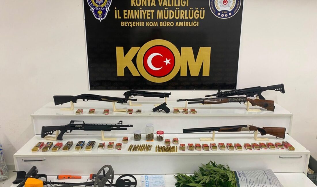 KONYA (AA) – Konya'nın Beyşehir ilçesinde düzenlenen tefecilik operasyonunda 4