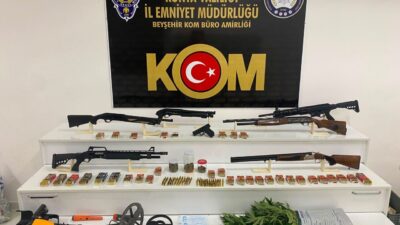 KONYA (AA) – Konya'nın Beyşehir ilçesinde düzenlenen tefecilik operasyonunda 4
