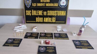 KONYA (AA) – Konya'nın Beyşehir ilçesinde düzenlenen uyuşturucu operasyonunda gözaltına