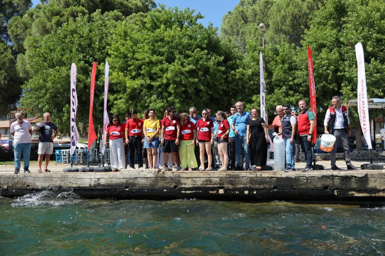 MUĞLA – Muğla'da yürütülen balıklandırma çalışmaları kapsamında 576 bin sazan