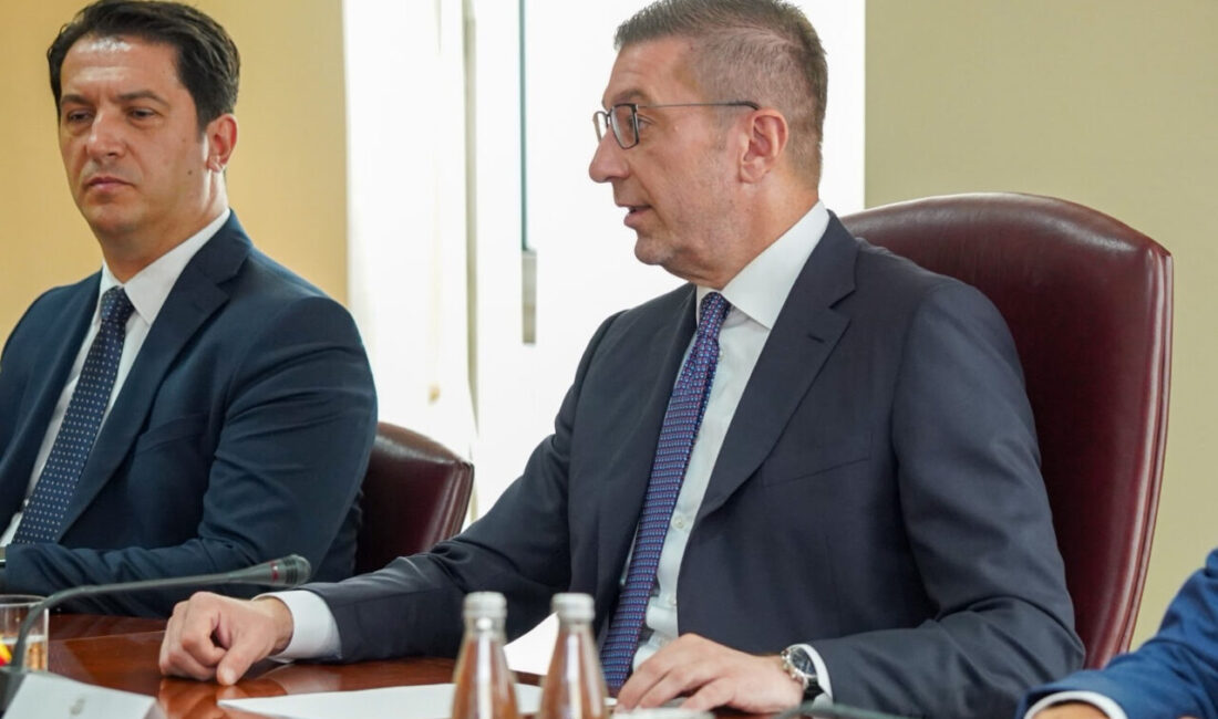 ÜSKÜP (AA) – Kuzey Makedonya Başbakanı Hristijan Mickoski, ülkesinin hedefinin