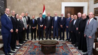 BEYRUT (AA) – Lübnan Cumhurbaşkanı Joseph Avn, imzalanan çerçeve anlaşmasının
