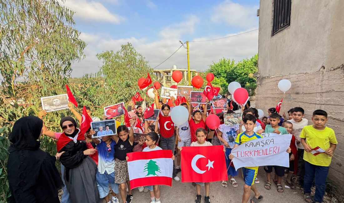 KAVAŞRA (AA) – Lübnan'ın kuzeyindeki Türkmen kasabası Kavaşra'da, Fetullahçı Terör