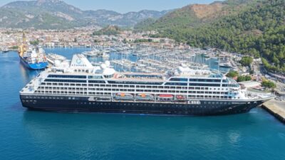 MUĞLA (AA) – Malta bayraklı "Azamara Onward" isimli kruvaziyer, 649