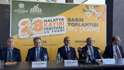 MALATYA (AA) – Malatya'da 17-21 Temmuz'da düzenlenecek 28. Malatya Kayısı