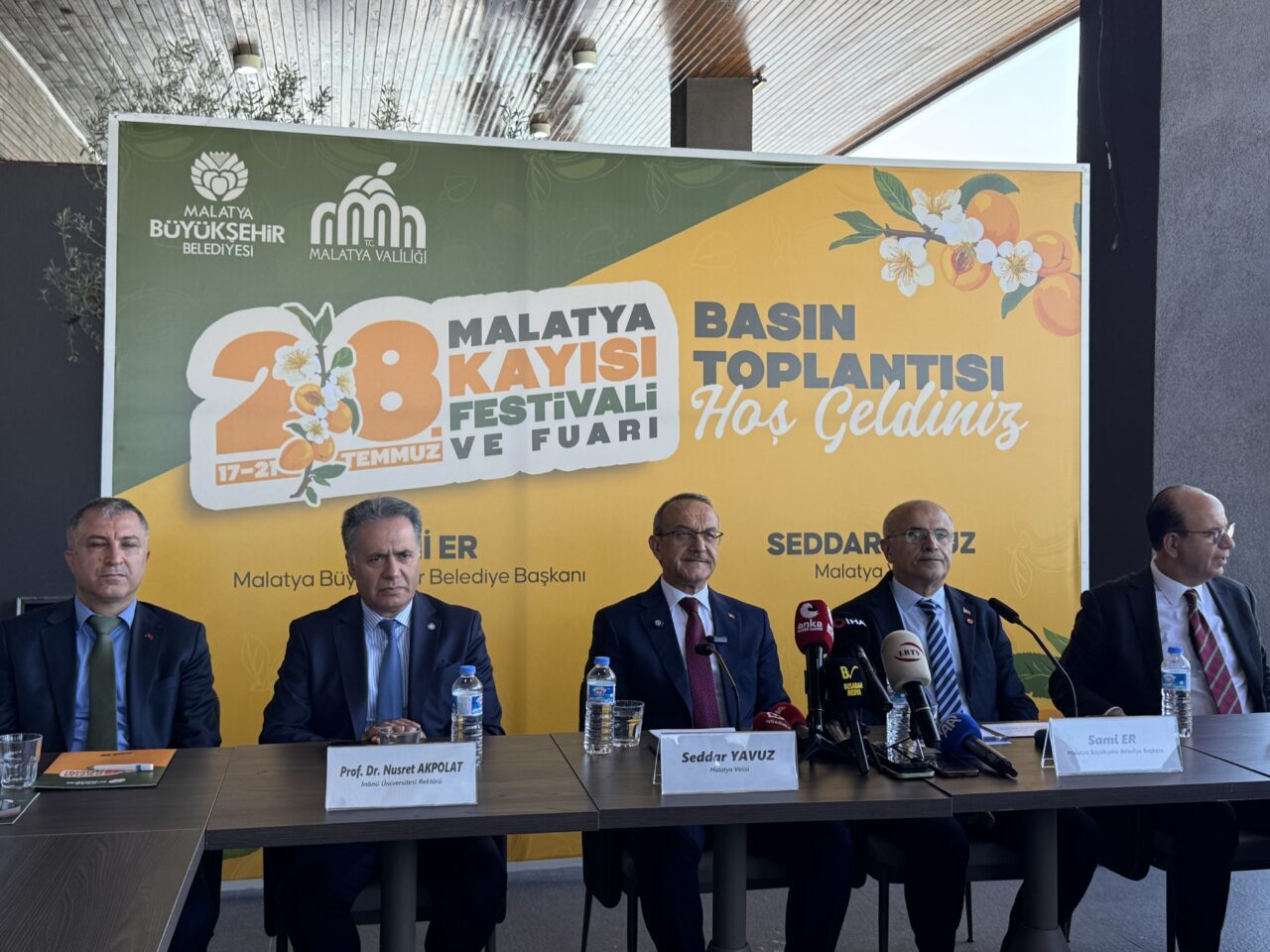 MALATYA (AA) – Malatya'da 17-21 Temmuz'da düzenlenecek 28. Malatya Kayısı